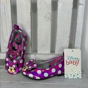 Disney Baby Purple Polka Dot Shoes